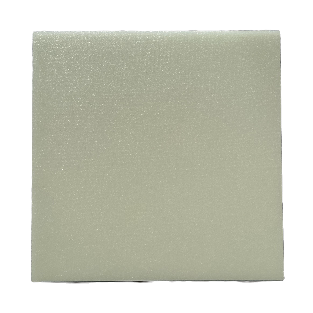 Glow in the dark ceramic stone in a soft green color
